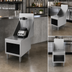 Thumbnail image #3 for Top Shelf ES18 Freestanding Stainless Steel Underbar Blender Stand with Flat Work Top, 18 x 27-3/4 Inches