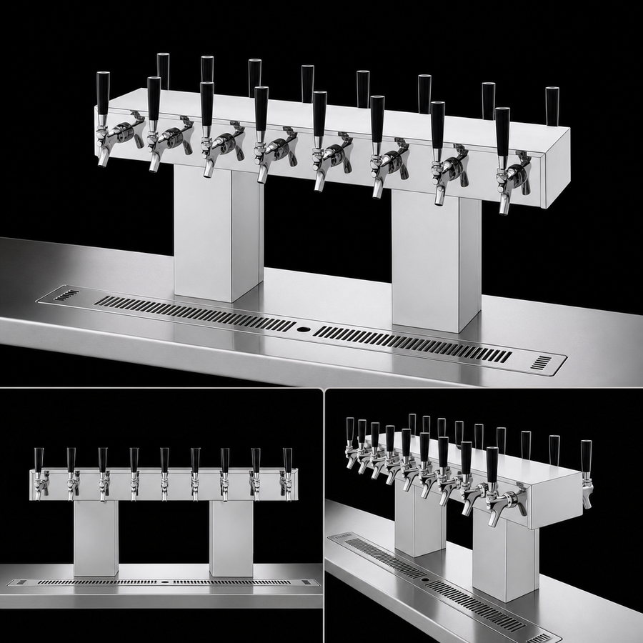 Back-to-Back Bridge Tee Layout