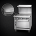 Thumbnail image #3 for Imperial Spec Series 36-Inch Heavy Duty Gas Range with 1-Inch Griddle Plate and Convection Oven