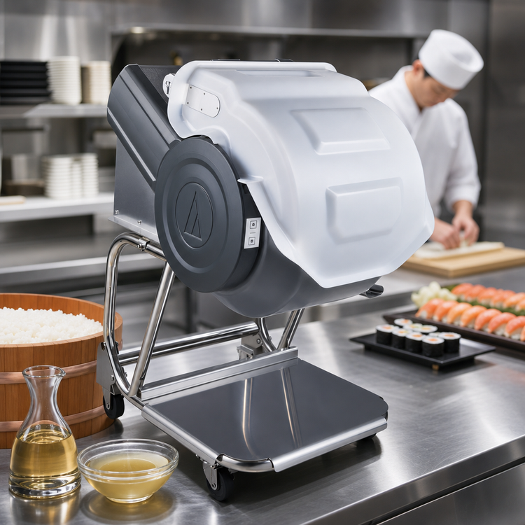 Product image #3 for AUTEC SHARI MIXER Large Countertop Vinegar & Rice Mixer, 29 lb Capacity