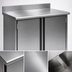 Thumbnail image #3 for Spec-Master Stainless Steel Enclosed Worktable with Hinged Doors, 120