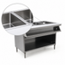 Thumbnail image #3 for Spec-Master 33-Inch Electric Sealed Well Hot Food Table with Sliding Doors, 2 Wells, 240V