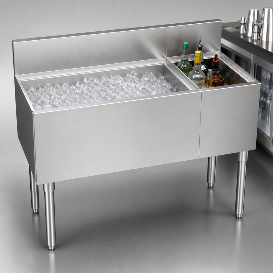 Left-Hand Ice Bin Layout