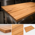 Thumbnail image #3 for John Boos Appalachian Red Oak Blended Rails Edge Grain Island Countertop, 132 x 42 x 1-1/2 Inch Thick, Varnique Finish