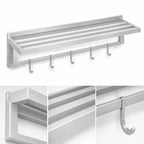 Thumbnail image #3 for Channel Manufacturing TWS1236 All-Welded Tubular Aluminum Wall Shelf, 36"W x 12"D