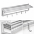 Thumbnail image #3 for Channel All-Welded Tubular Aluminum Wall Shelf, 36 Inches W x 12 Inches D