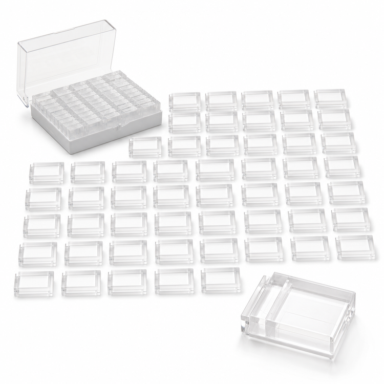 Product image #3 for American Metalcraft Acrylic Tabletop Menu/Card Holders, Set of 50