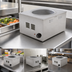 Thumbnail image #3 for RedHots 11 Quart Countertop Electric Food Warmer, Stainless Steel, Wet/Dry, 120V