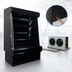 Thumbnail image #3 for Howard-McCray 35E Series 63-Inch Multi-Purpose Remote Refrigerated Open-Air Merchandiser with Sliding Rear Access Doors