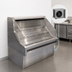Thumbnail image #3 for Howard-McCray 35E Series Remote Straight Open-Air Merchandiser, 75 Inch, Low Profile, Stainless Steel, 44 Inch H