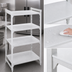 Thumbnail image #4 for Cambro Camshelving Premium 4-Tier Solid Stationary Starter Shelving Unit, 21 x 72 x 64 Inches, Speckled Gray