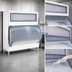 Thumbnail image #3 for Follett SmartGATE SG2000S-60 Upright Single Door Ice Bin with 2000 lb. Capacity