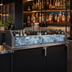 Thumbnail image #3 for Glastender GDU-16X84 Back Bar Glass Ice Display Unit, 84-Inch W x 16-Inch D x 9-Inch H