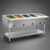 Thumbnail image #3 for Eagle Group Stationary Electric Hot Food Table, Open Base, 5 Dry Wells, 79-Inch Wide, 240V