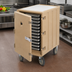 Thumbnail image #4 for Cambro Camcart Insulated Security Tray and Sheet Pan Cart with Removable Cutting Board, 13-Pan Capacity