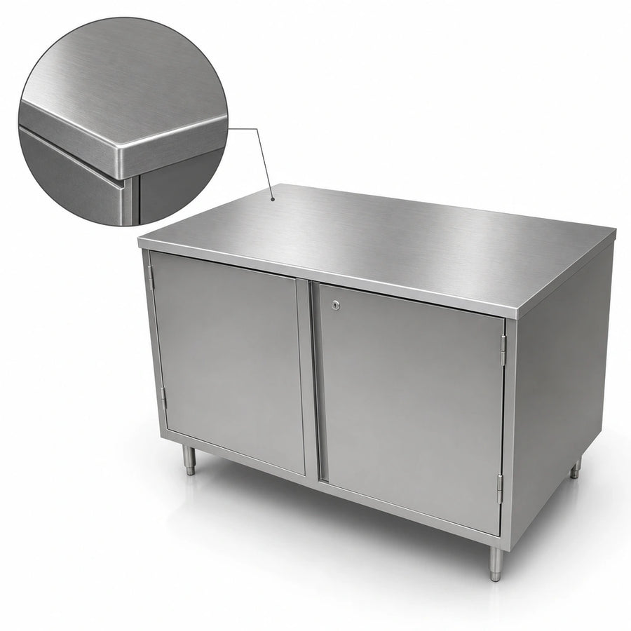 14-Gauge Stainless Steel Top