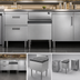 Thumbnail image #3 for Perlick Top Shelf TSD Series 36-Inch Modular Underbar Ice Bin/Cocktail Unit, Without Cold Plate