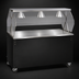 Thumbnail image #3 for Vollrath 2-Series Affordable Portable 60-Inch Cafeteria Utility Station with Open Storage Base and Breath Guard