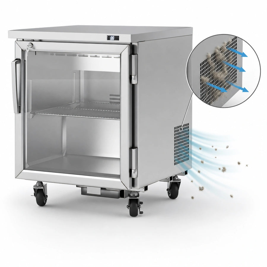 Self-Cleaning Condenser