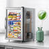 Thumbnail image #3 for True 24-Inch Countertop Glass Door Refrigerated Merchandiser, 3 Shelves, Stainless Steel