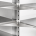 Thumbnail image #3 for Heavy Duty Double Knob C-Bracket Shelf Support, 24-Inch, Stainless Steel