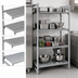 Thumbnail image #4 for Cambro Camshelving Premium 4-Tier Stationary Starter Unit, 18 x 30 x 64 Inches, 3 Vented + 1 Solid Shelves
