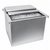 Thumbnail image #3 for Glastender Drop-In Stainless Steel Ice Bin, 50 lb Capacity, Sliding 2-Piece Cover