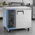 Thumbnail image #3 for Everest Refrigeration ETR1 One-Section Undercounter/Worktop Refrigerator, 9 Cu. Ft., Side-Mounted Self-Contained