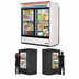 Thumbnail image #3 for True GDM-47RL-HC-LD Two-Section Pass-Thru Glass Door Merchandiser Refrigerator