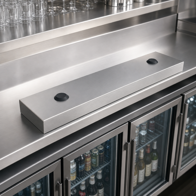 Product image #3 for Top Shelf TSS Series 60-Inch Underbar Deck Assembly Filler Strip, Flat Top