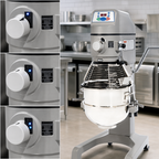 Thumbnail image #3 for Globe (Middleby) SP30 30-Liter 3-Speed Floor Planetary Mixer with 60-Minute Timer and #12 Hub
