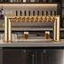 Thumbnail image #3 for Perlick Pass-Thru Glycol-Cooled Countertop Draft Beer Tower, 46 Inch W x 14 Inch H, 10 Faucets, Tarnish-Free Brass Finish