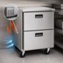 Thumbnail image #3 for Centerline 27-Inch Compact Undercounter Drawer Freezer, 6.5 Cu. Ft., Self-Contained Rear-Mount, Stainless Steel