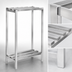 Thumbnail image #3 for Lifetime Tough All-Welded Channel Style Aluminum Dunnage Shelving, 2-Shelf, 48 x 24 x 64 Inches