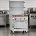 Thumbnail image #3 for Southbend Platinum 16-Inch Heavy-Duty Gas Griddle Range with Thermostatic Controls and Cabinet Base