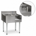 Thumbnail image #3 for Eagle Group 2200 Series 62 Inch Underbar Drainboard/Ice Bin/Blender Unit with Liquid Waste Chute
