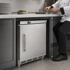 Thumbnail image #3 for Kelvinator Commercial KCHUC23R ADA-Height 1-Section Undercounter Refrigerator, Solid Right-Hinged Door, 4.4 Cu. Ft., 24-Inch