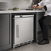 Thumbnail image #3 for Kelvinator Commercial ADA Height 1-Section Undercounter Refrigerator with Solid Right-Hinged Door, 24 Inch Wide, 4.4 Cu. Ft.