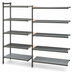 Thumbnail image #3 for Cambro Camshelving Basics Plus 5-Tier Add-On Polymer Shelving Unit, 21
