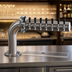 Thumbnail image #3 for Perlick 4062-8L L Brew Pipe Left-Mount Countertop Glycol-Cooled 8-Faucet Draft Beer Tower