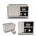 Thumbnail image #3 for John Boos Enclosed Work Table with Sliding Doors, 48 x 30 Inches, Stainless Steel Top