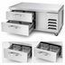 Thumbnail image #3 for Beverage-Air One-Section 52-Inch Worktop Cook Stand Freezer with 2 Drawers