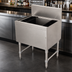 Thumbnail image #3 for Advance Tabco Prestige Supreme 30-Inch Wide Stainless Steel Bar Ice Bin, No Cold Plate, 89 lb Capacity