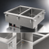 Thumbnail image #3 for Vollrath Two-Well Drop-In Electric Hot Food Well Unit, 208-240V, Infinite Controls, Full-Size Pan Capacity