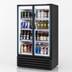 Thumbnail image #3 for True Two-Section Self-Contained Glass Door Refrigerated Merchandiser