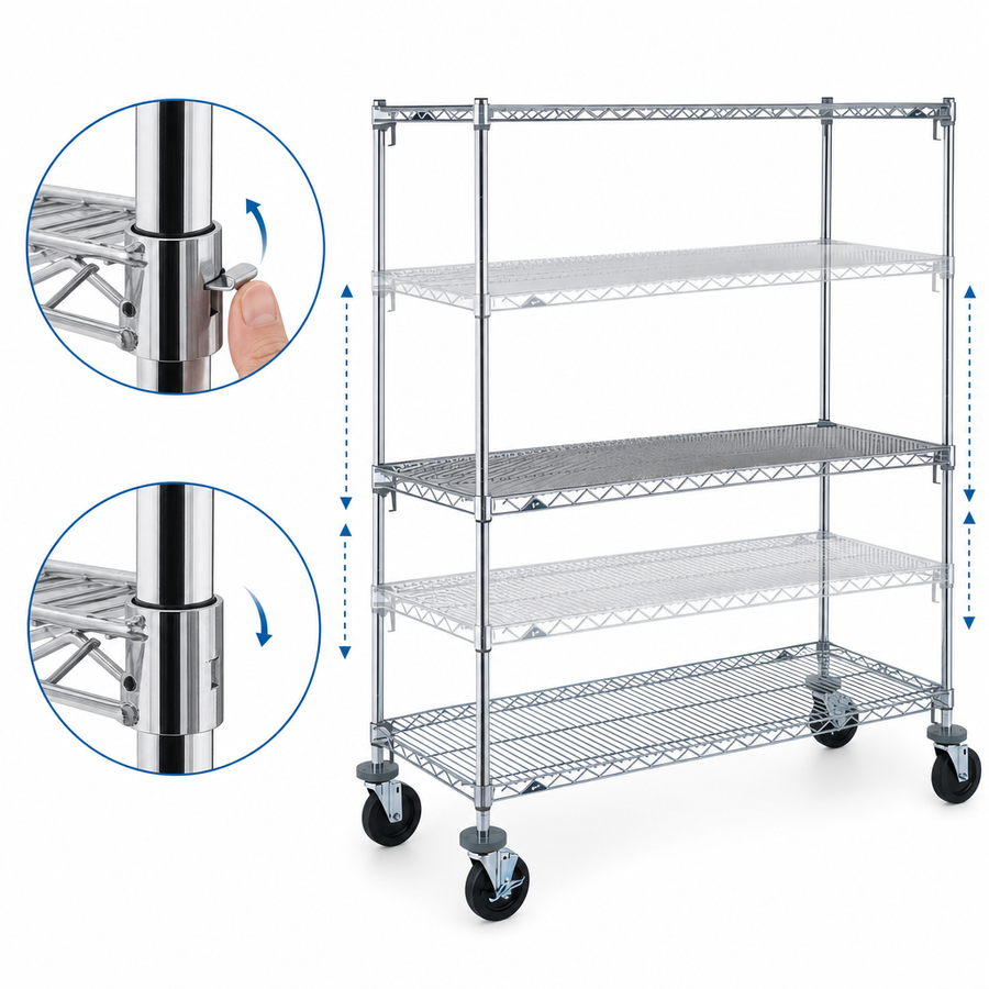 Super Adjustable Shelf System