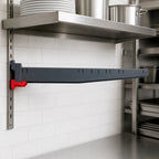 Thumbnail image #3 for Metro SmartLever SMA30A-ADD 30-Inch Single Shelf Arm with ArmKeeper, 4 Shelf Mount Hooks and 4 Locking Wedges