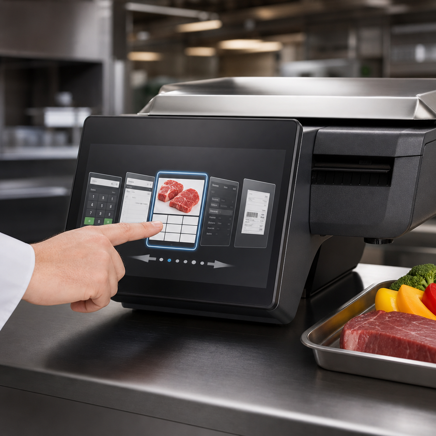 13.3-Inch Capacitive Operator Touchscreen
