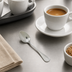 Thumbnail image #4 for Winco Deluxe Pearl 4-1/4-Inch Demitasse Spoon, 18/8 Stainless Steel, Extra Heavy Weight, Mirror Finish