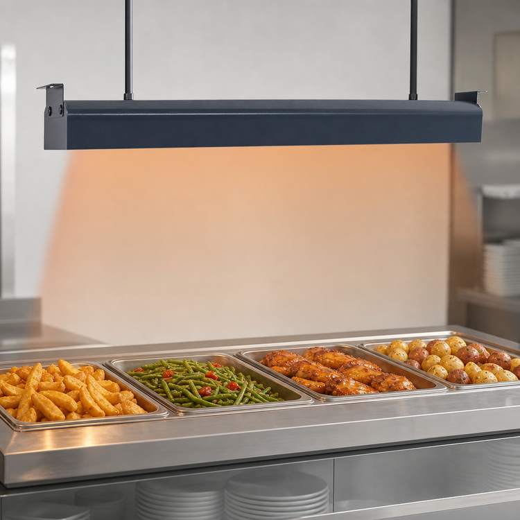 Product image #3 for Hatco Glo-Ray Narrow 72-Inch Unlighted Infrared Strip Heater
